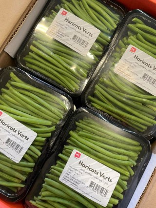 Fasolka szparagowa świeża zielona paczka 250g- Kenia