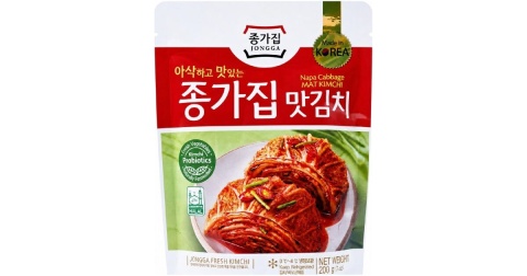 Kimchii Jongga 200g kiszona kapusta koreańska fermentowana - Korea